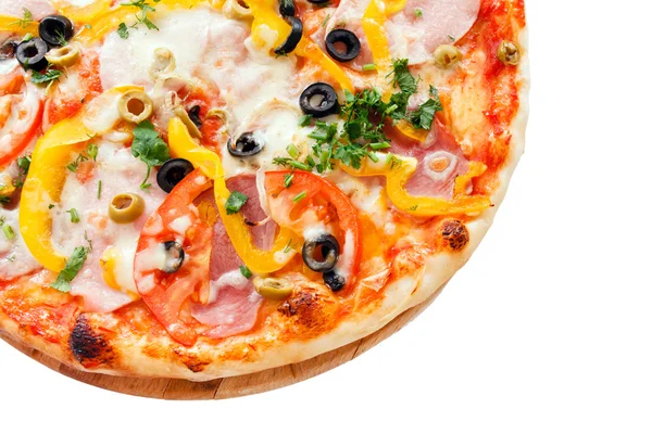 Välsmakande pizza — Stockfoto