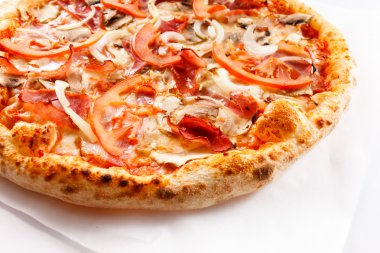 lezzetli pizza
