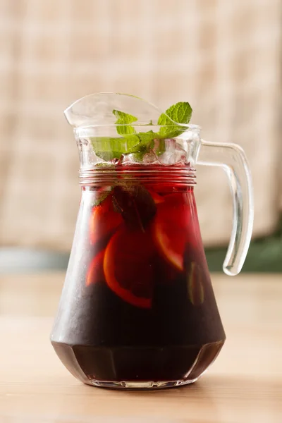 Red sangria — Stock Photo, Image