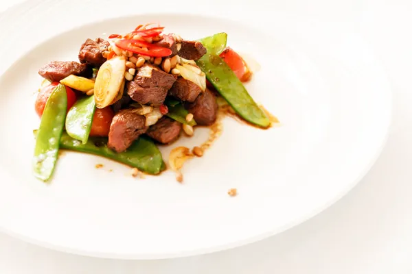 Carne bovina con verdure — Foto Stock