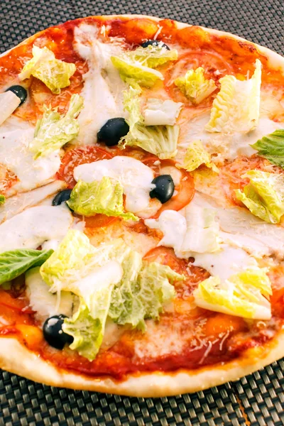 Välsmakande pizza — Stockfoto