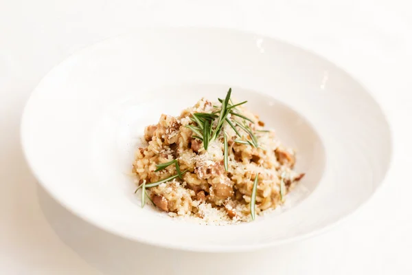 Mushroom risotto — Stock Photo, Image