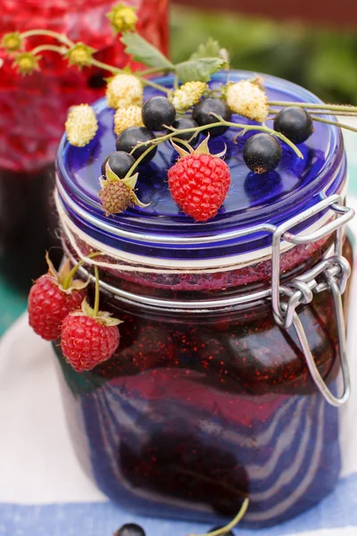 Berry jam — Stockfoto