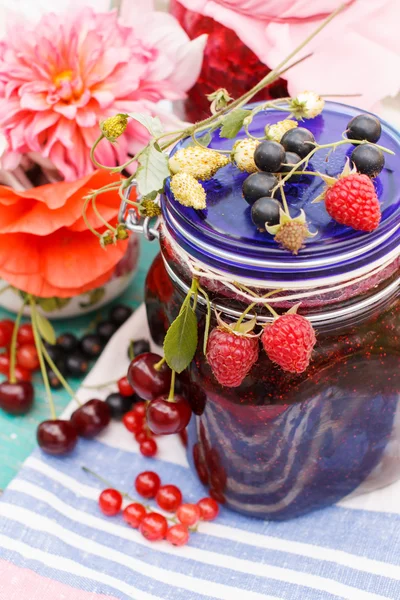 Berry jam — Stock Photo, Image