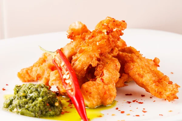 Tempura-Huhn — Stockfoto