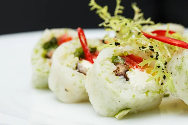 Sushi zöldségekkel — Stock Fotó