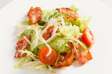 pastırma ile salata