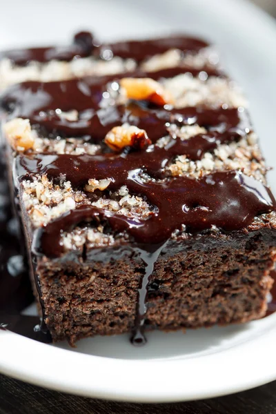 Fresh brownie — Stock Photo, Image