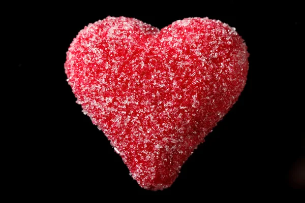 Marzipan heart — Stock Photo, Image