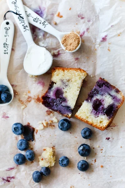 ブルーベリーのケーキ — ストック写真
