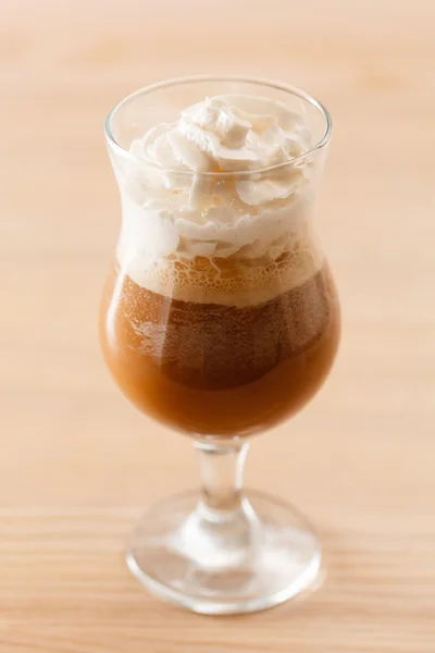 Coffee with cream — Stock Photo, Image