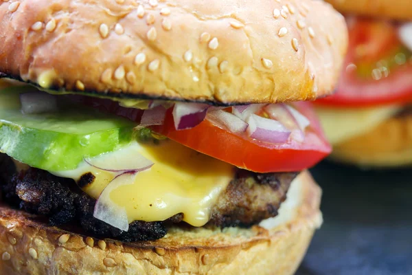 Hamburguesas caseras — Foto de Stock