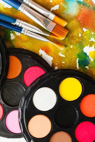 Watercolor paints — Stock Photo, Image