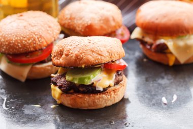 ev yapımı hamburger