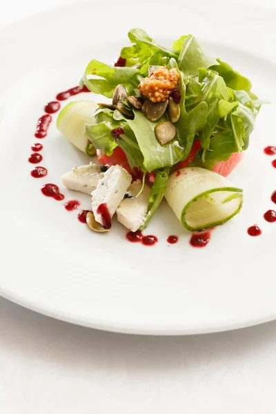 Ensalada con sandía —  Fotos de Stock