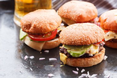 ev yapımı hamburger