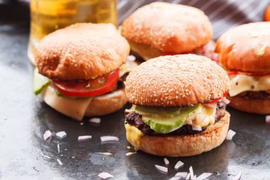 ev yapımı hamburger