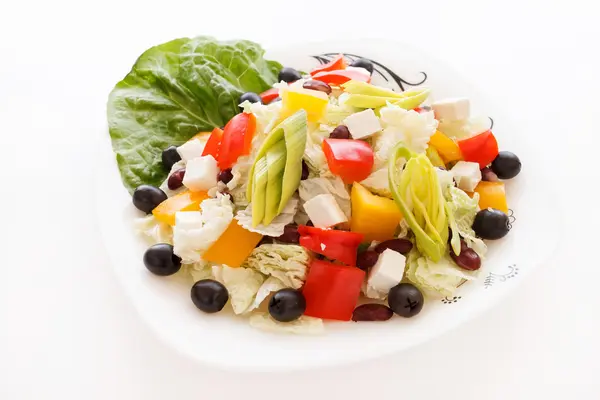 Gresk salat – stockfoto