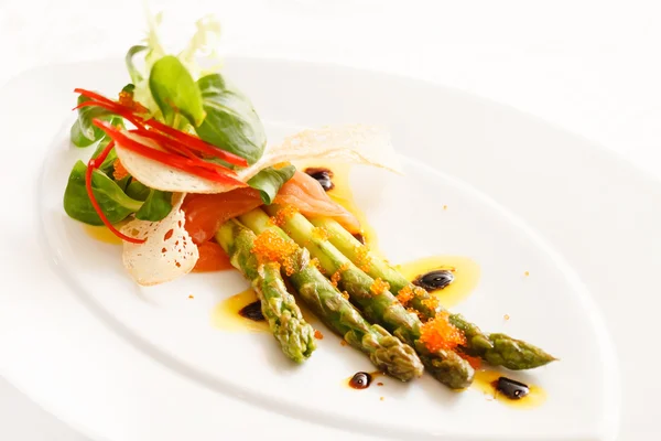 Roasted asparagus — Stockfoto