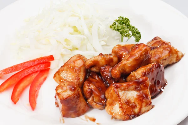 Kurczak teriyaki — Zdjęcie stockowe