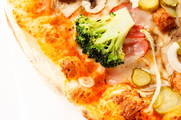 Leckere Pizza — Stockfoto