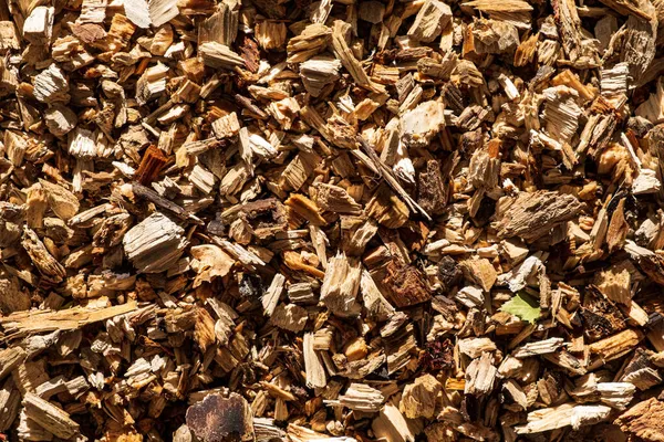 Bakgrund Flis Oganisk Trädgårdsskötsel — Stockfoto