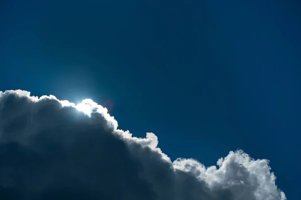 Blue Sky Clouds Background — Stock Photo, Image