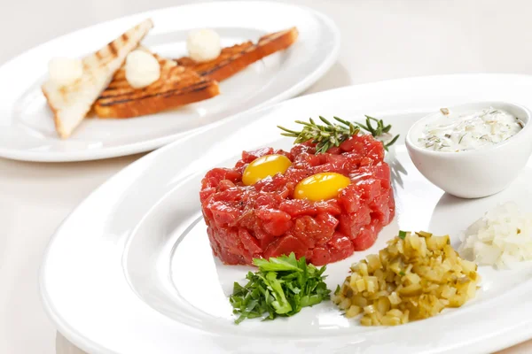 Tasty tartare — Stock Photo, Image