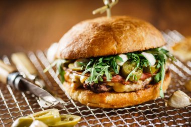 Lezzetli yaz yemekleri, içecek veya restoran menüsü veya yemek konsepti.