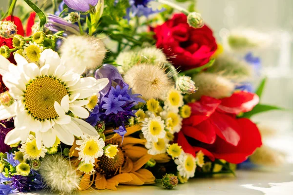 Summer Bouquet White — Stock Photo, Image