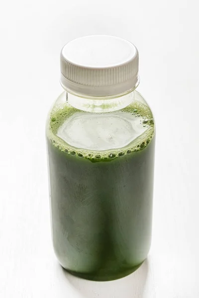 Green Smoothie Bottle — Stock Photo, Image