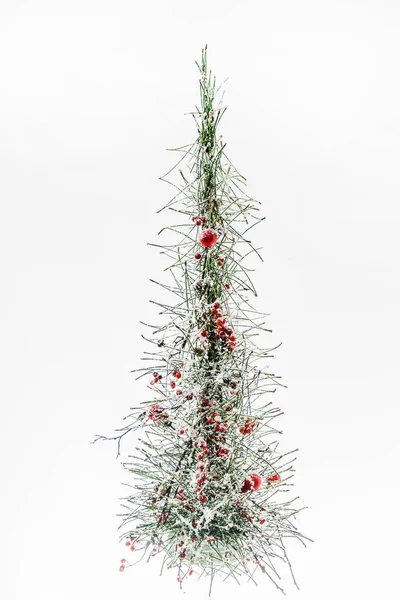 Creative Christmas Decoration White — Stock Photo, Image