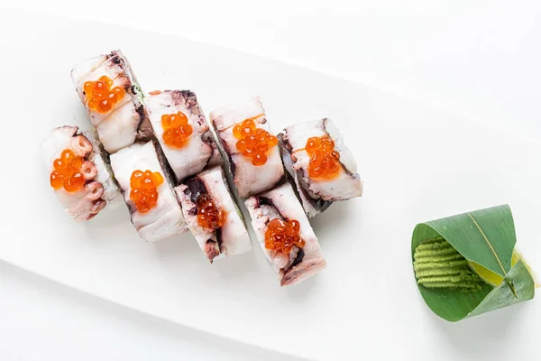 Gourmet Sushi White Backgrond — Stock Photo, Image