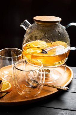 Zencefil ve limonlu Noel çayı