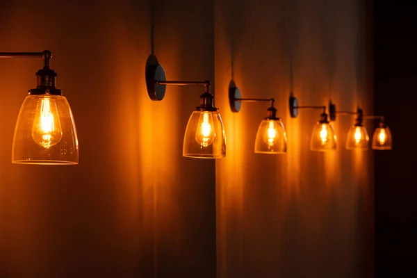 Lamps Light Bulbs Room — Stock Photo, Image