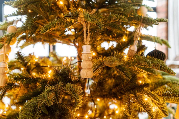 Weihnachten Gemütlichen Zuhause — Stockfoto