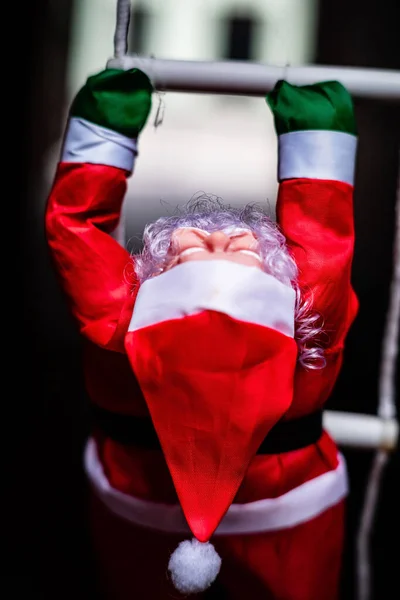 Santa Claus Stairs — Fotografia de Stock