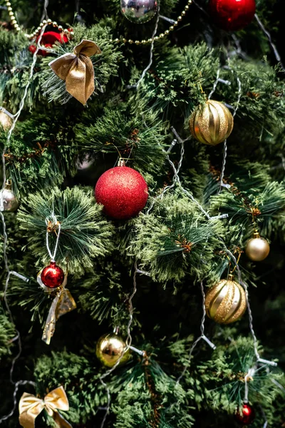 Kerstboom Het Hotel — Stockfoto