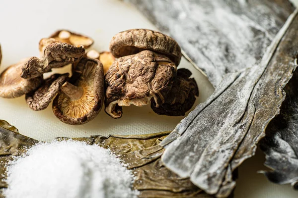 Dried Ingredients Japanese Broth — Stockfoto