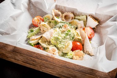 caesar salad in the box