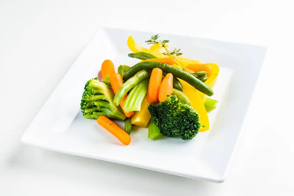 Plato Verduras Ecológicas —  Fotos de Stock