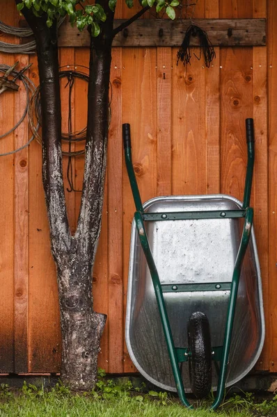 Autumn Season Country Yard — Stock Photo, Image