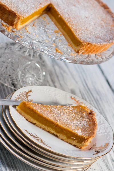 Torta de abóbora — Fotografia de Stock