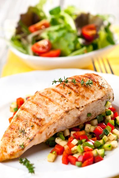 Grilled chicken breast — Stock Photo, Image