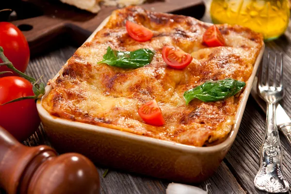 Lasagne — Stockfoto