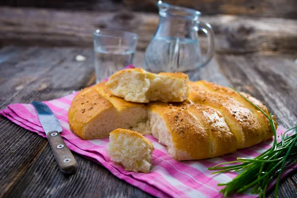 Pão caseiro — Fotografia de Stock