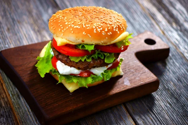 Burger — Stock Photo, Image