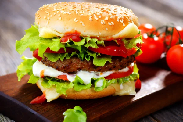 Burger — Stock Photo, Image