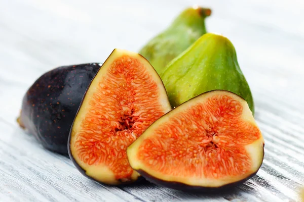 Fruits figs on white background — Stock Photo, Image