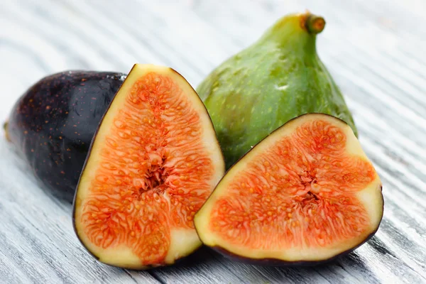 Fruits figs on white background — Stock Photo, Image